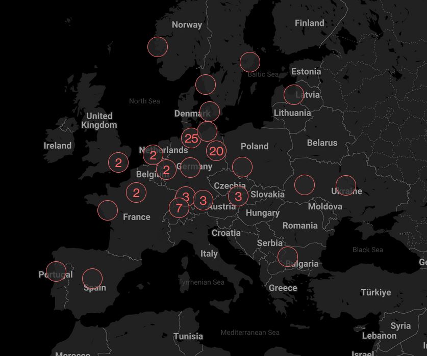 Kontextur Maps - A digital map sharing expierences about working conditions in architecture studios